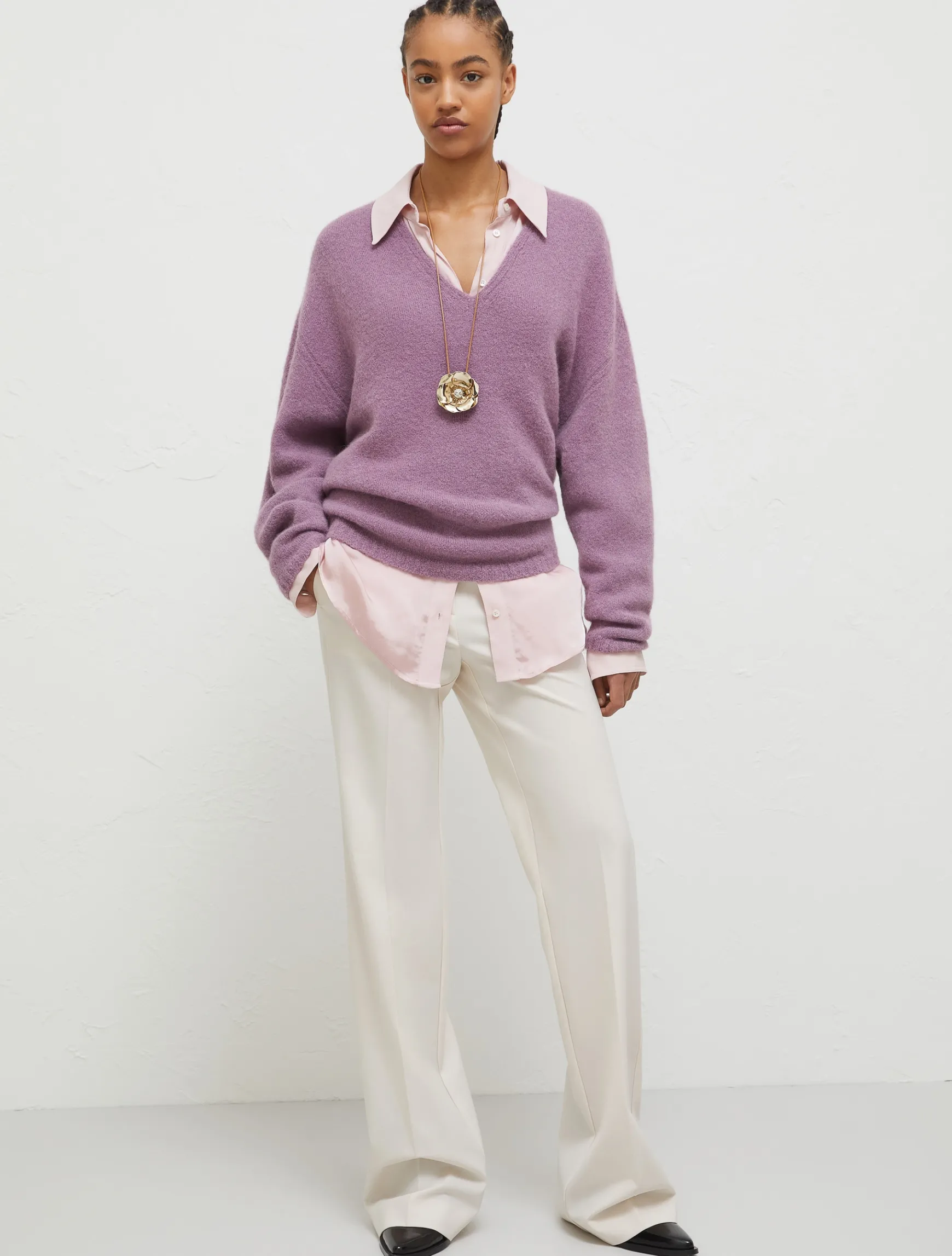 Maglia Con Scollo A V*Marella Hot