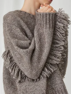 Maglia In Mohair Con Frange*Marella Clearance