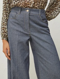 Pantalone 5 Tasche Wide Leg*Marella Discount