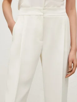 Pantaloni A Sigaretta In Crêpe*Marella Best