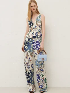 Pantaloni Ampi In Raso*Marella New