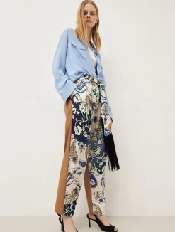 Pantaloni Bi-materiale*Marella Clearance