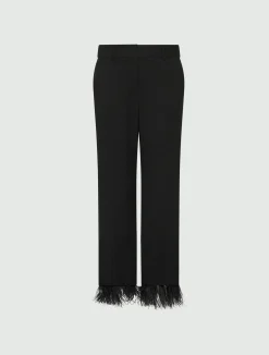 Pantaloni Con Piume*Marella Discount