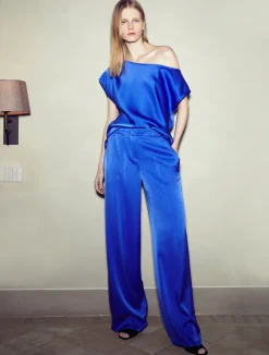 Pantaloni In Satin*Marella New