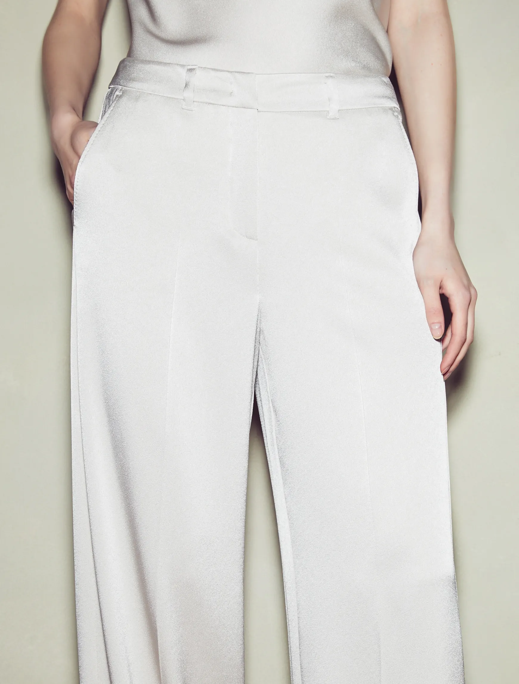 Pantaloni In Satin*Marella Sale