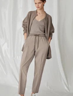 Pantaloni In Tela*Marella New
