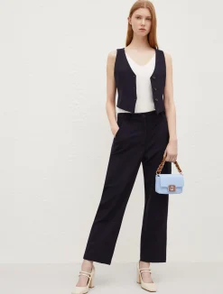 Pantaloni In Tela Stretch*Marella