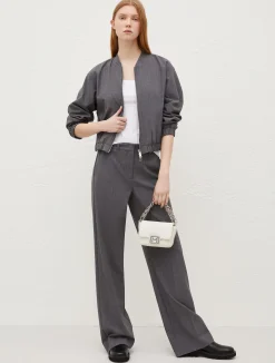 Pantaloni In Tela Stretch*Marella Discount
