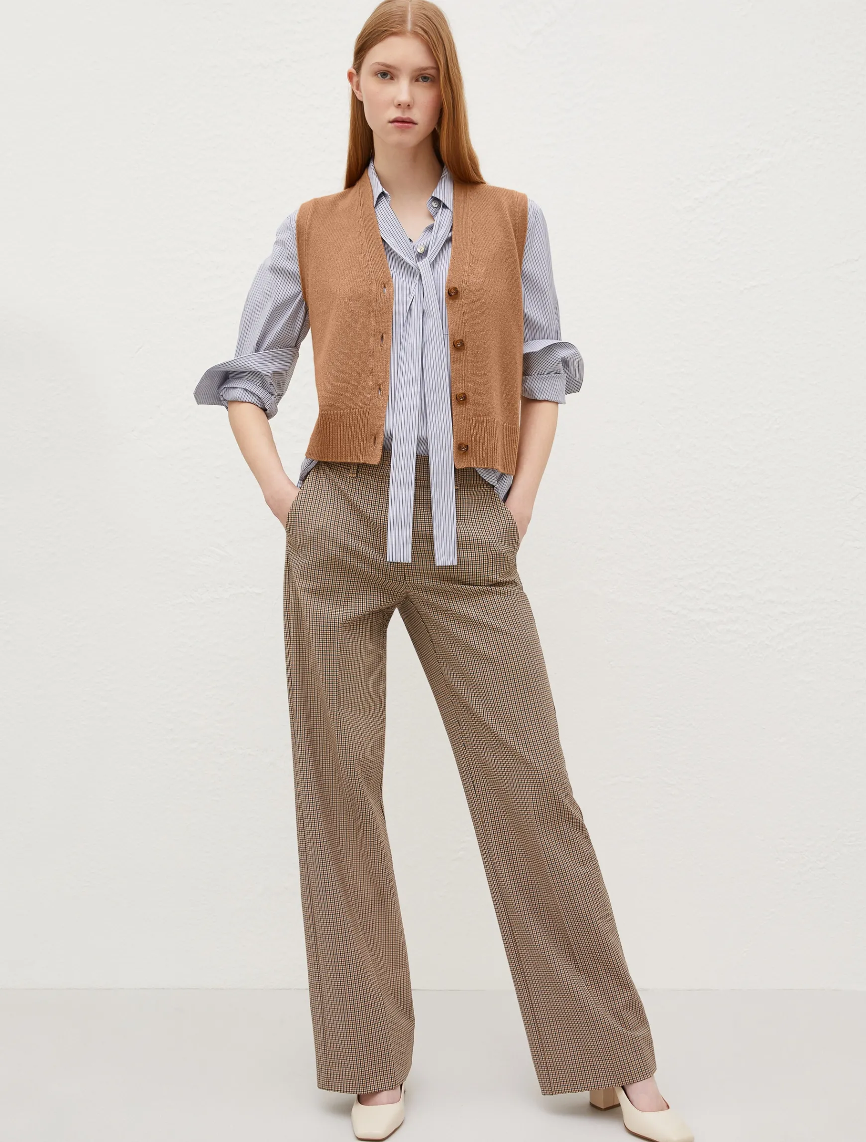Pantaloni In Tela Stretch*Marella Sale