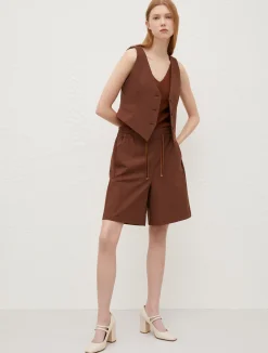 Shorts In Tela Stretch*Marella Discount