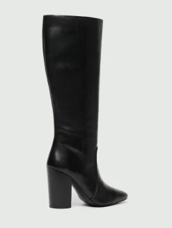 Stivali In Pelle Con Tacco*Marella New