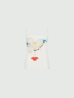 Top Lingerie In Satin Stampato*Marella Clearance