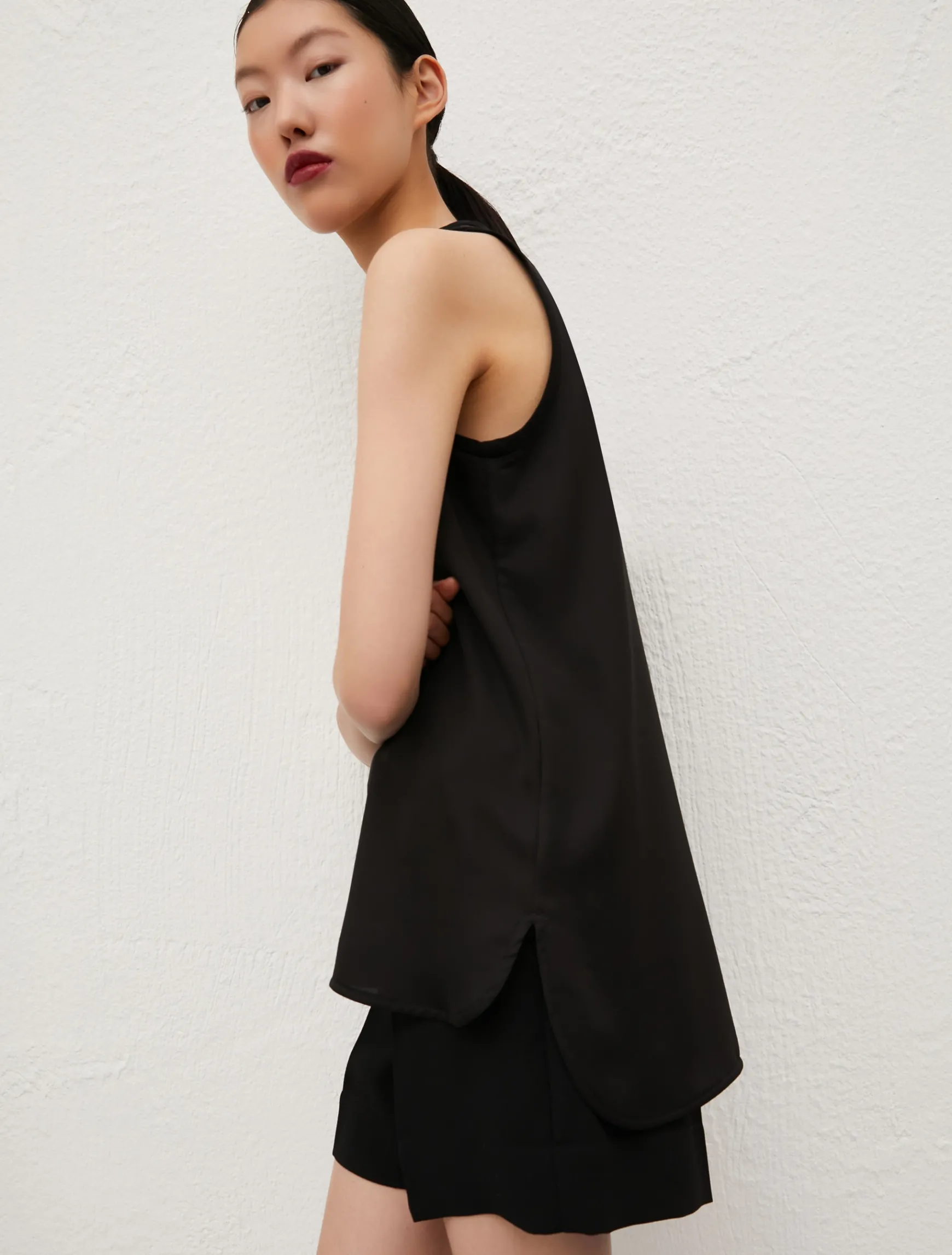 Top Smanicato In Georgette*Marella