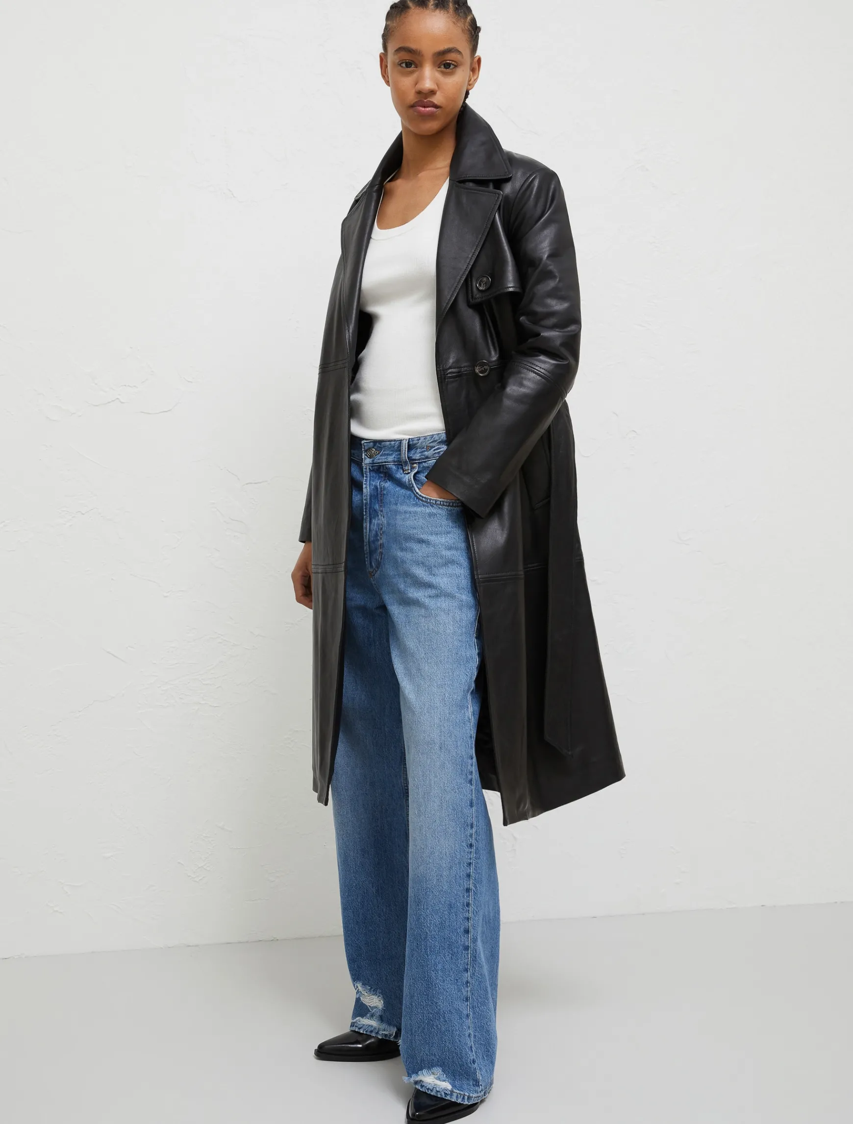 Trench In Pelle*Marella Hot