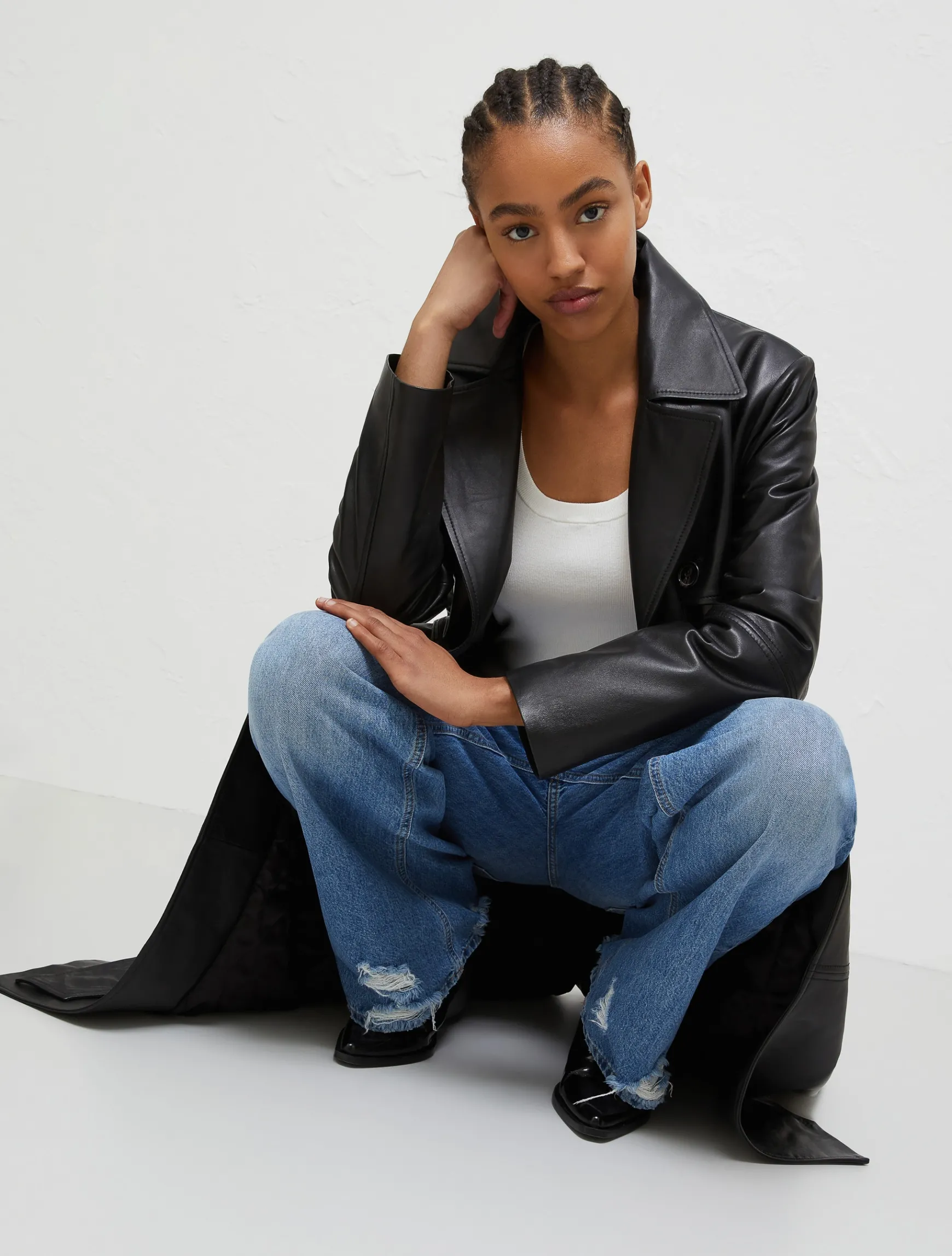 Trench In Pelle*Marella Hot